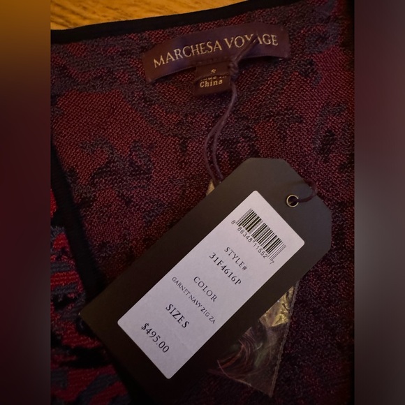 NWT Marchesa Voyage Stretchy Dress - Picture 5 of 6